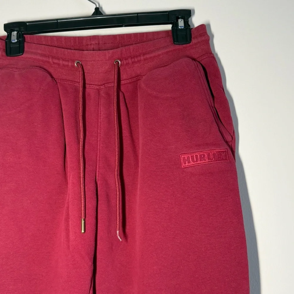 Hurley red Fleece Joggers